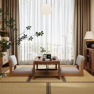 코타츠 의자 등받이 좌식테이블 다도 전통 찻집 다다미 좌식 식당 일본식