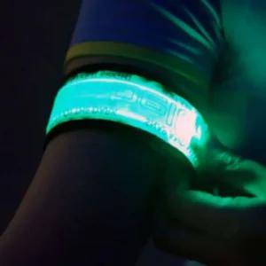 건전지형 야간 러닝 라이딩 LED 발광 암 밴드
