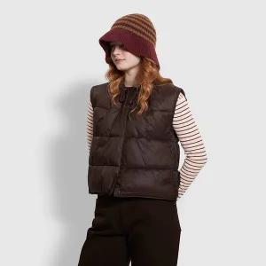 [JAJU](강남점)25F/W 여 라이트 다운필 스트링 베스트 J105401008