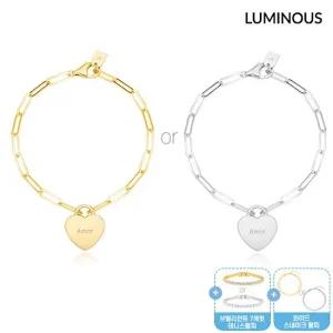 SILVER 925 아모르 클립 하트 팔찌 + 테니스 팔찌 +스네이크 팔찌