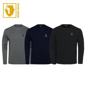 블랙야크 티셔츠 S-보온 기모 라운드 티셔츠