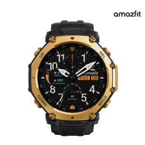 어메이즈핏 티렉스3 프로 48mm 스마트워치(T-Rex3 Pro) 골드 (액정필름+추가충전기) - ISK