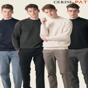 [CERINI by PAT][비밀특가] 남성 모크넥 니트 1종 24W
