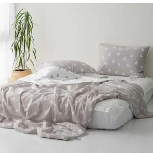 몽이 냉감 스프레드 퀸Q세트 그레이