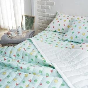 리플짱구 스프레드 퀸 세트 화이트