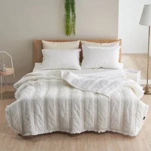 로라 홀짝 스프레드 퀸 세트 핑크