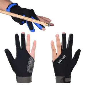 당구 3구 장갑 실리콘 글러브 포켓볼 글러브/코팅 일회 프로 미끄럼 방지 보호 큐대 기능 왼손잡이