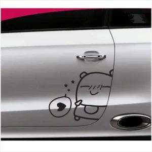 D24 빼꼼 포인트 데칼스티커 TKBG-06 활용도높은 편리한 튜닝스티커 꾸미기 자동차튜닝