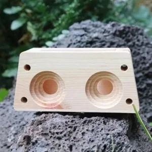 공방 원목 무전원 캠핑 우드 스피커 스마트폰 거치대 스피커거치대 스피커휴대용