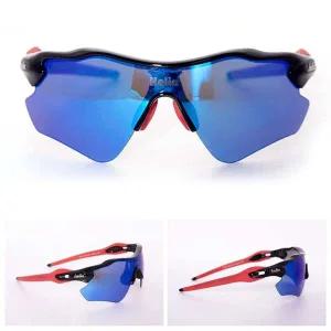 [콩심팥심]주니어 고글 카이로스 (블랙레드) (블루렌즈)