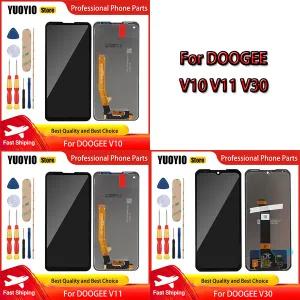 액정l LCD 디스플레이 DOOGEE V30 V10 V11 터치 스크린 디지타이저 어셈블리 교체 도구