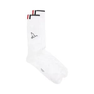 [톰브라운][명품] 톰 브라운 25FW 톰브라운 기스 아이콘 양말 MAS206A Y3022 100