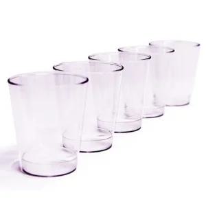 캠핑용 플라스틱 맥주컵 5개 휴대용 술잔 야외 술컵 비치용 잔