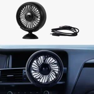 고품질 자동차 선풍기 3단풍속 차량용 송풍구 써큘레이터 (WFK69MY)