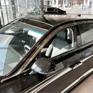 그랜져gn7 전용 부착식 선바이져 크롬 저 자동차악세사리 몰딩 자동차튜닝