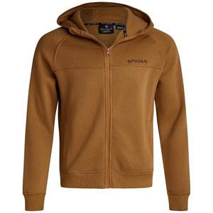 스파이더 남성 집업 후드티 - UPF30+ 슈퍼 소프트 플리스 스웨트셔츠, 지퍼 포켓이 안전한 남성용 따뜻한 운동용 (S-XL)