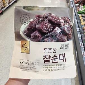 려강 쫀쫀한 찰순대 503g 아이스박스포장