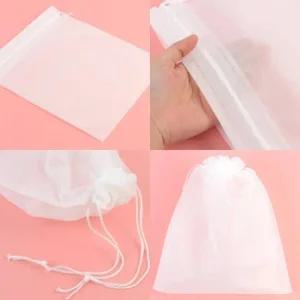 중형 포장용 부직포 주머니 복주머니 끈 다용도 보관 부직포주머니 부직포파우치