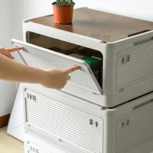 캠핑 테이블 겸 우드상판 폴딩박스 84L 116L 143L