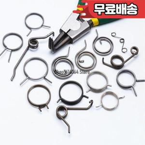 5Pcs 도어 핸들 스프링 내부 레버 손잡이 래치 교체 코일 비틀 수리용