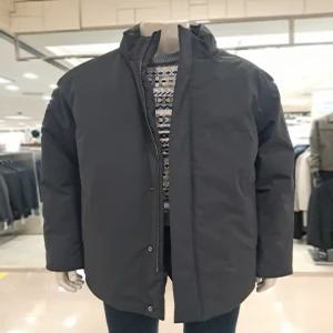 [바쏘옴므]바쏘옴므 블랙차이나 구스다운 하프코트(WSZ4UA51ABK)