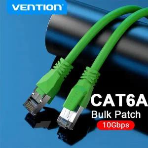 호환 Vention Cat6A 벌크 이더넷 케이블 전선가리개 ADSL PLC 서보 이더넷 Swicth PC RJ45 네트워킹 와이어