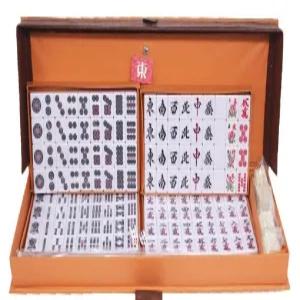 마작패 파티보드 상아 중국 상자 섞기 파티 마작기계