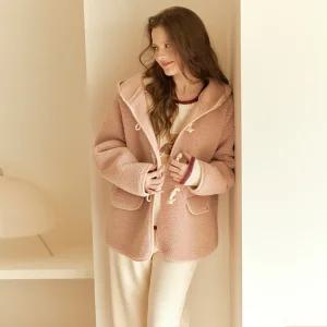 [25 신상] 덤블 후드 토글 미들 자켓 (TLJZY2146)