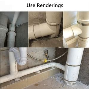 새로운 PVC 튜브 수리 패치 흰색 오픈 티 파이프 조인트 50 75 110 배관 액세서리 산업용