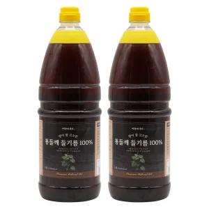 [이장네] 통들깨 100% 들기름 대용량 1.8L_2개