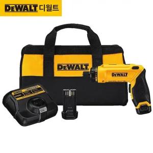 디월트 충전 자이로 스크류 드라이버 7.2V DCF680G2 배터리2개세트