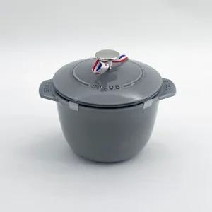 스타우브 B품 라이스 꼬꼬떼 그레이 16cm 인덕션 무쇠 주물냄비