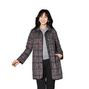 (알)[올포유]여성체크본딩코트(ALCTKA151)