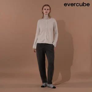 에바큐브 25FW 캐시미어 100 고중량 팬츠