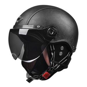 남녀 반모 헬멧 할리 클래식 바이크스쿠터 여름