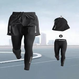 낚시레깅스 아이스 타이즈 반바지 남자 자외선  세트