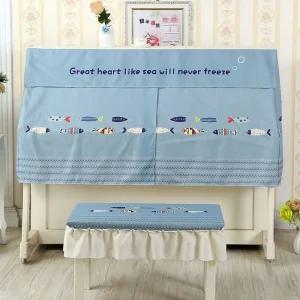 의자 일러스트 디지털 피아노 먼지 방진 세트 커버