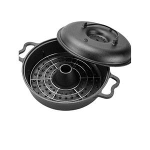 무수분냄비 고구마 직화 인덕션 그릴 구이 군고구마 다용도 난로 굽는냄비 점보