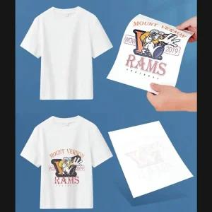 티셔츠 열전사지 포토용지 A4 100매 열전달 의류용지 잉크젯 전용