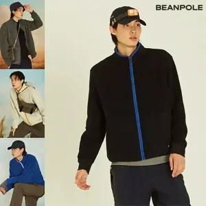 [빈폴] [BEANPOLEKNAP] 울 블렌드 플리스 집업 네이비(BC4X41NA2) (4종 택1)