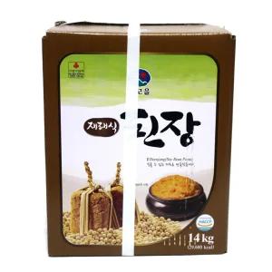 참고을 재래식 된장 14KG (지함)