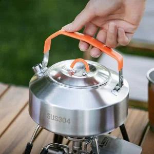 304스텐 인덕션 캠핑주전자 주방용 케틀 캠핑케틀 1L주전자