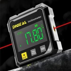 모바이브 디지털 레이저수평기 각도기 다기능 측량기 경사계 베벨