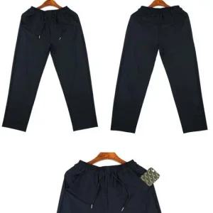 남녀공용왕스판바지 세미밴딩팬츠 여름밴딩팬츠 4컬러