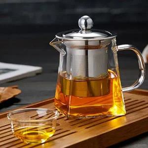 [골드스마일]티포트 미니 예쁜 사이즈 도자기 티팟