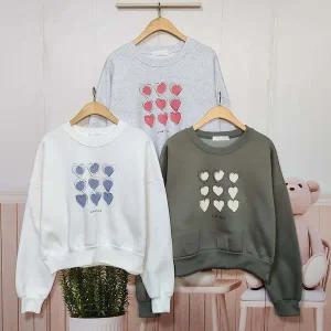 [보리보리/말괄량이]러브크롭티01 초등학생 고학년 주니어옷 남아 여아의류