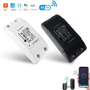 투야 범용 차단기 타이머 스마트 라이프 앱 무선 리모컨, Alexa, Google Home, DIY WiFi 조명 스위치와 호