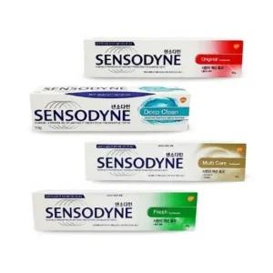 쿨샵 시린이 기능성치약 센소다인 플라그제거 치약 입냄새제거제 치약칫솔세트 천연치약