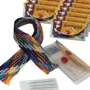 (다올)휴대용 반짓고리 비닐반짇고리 10개 세트