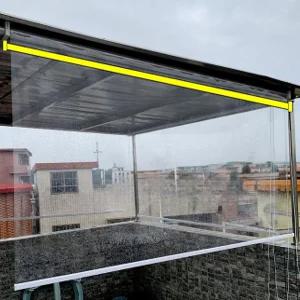 투명 블라인드 롤스크린 바람막이 열차단 가림막 커튼 필름 단열 진열 나이트커버